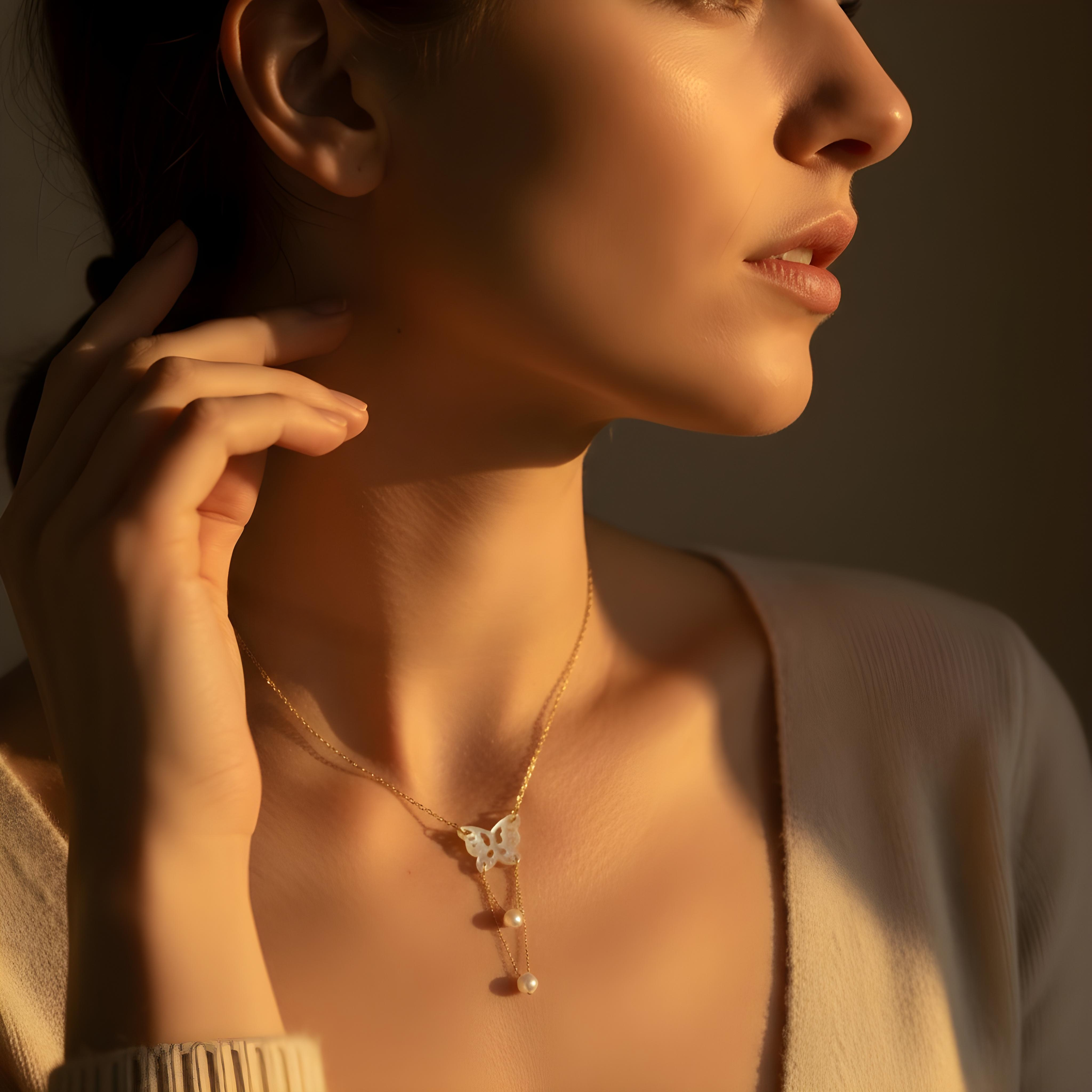 Angel Butterfly Necklace