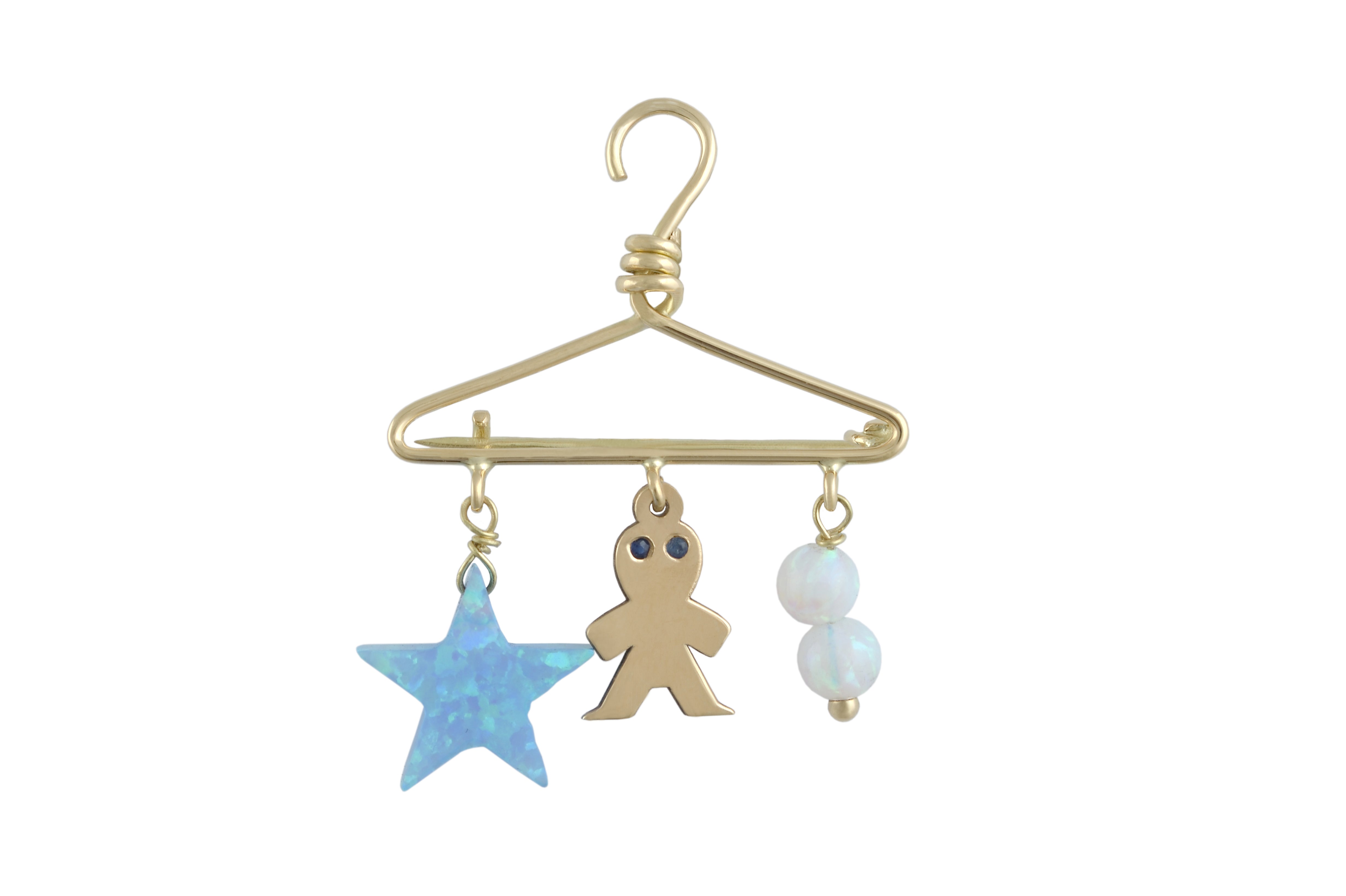 Baby Boy Hanger Pin