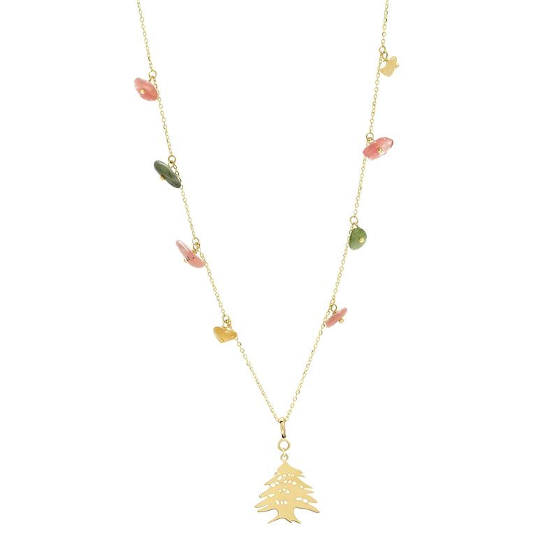 Cedar Tourmaline Necklace