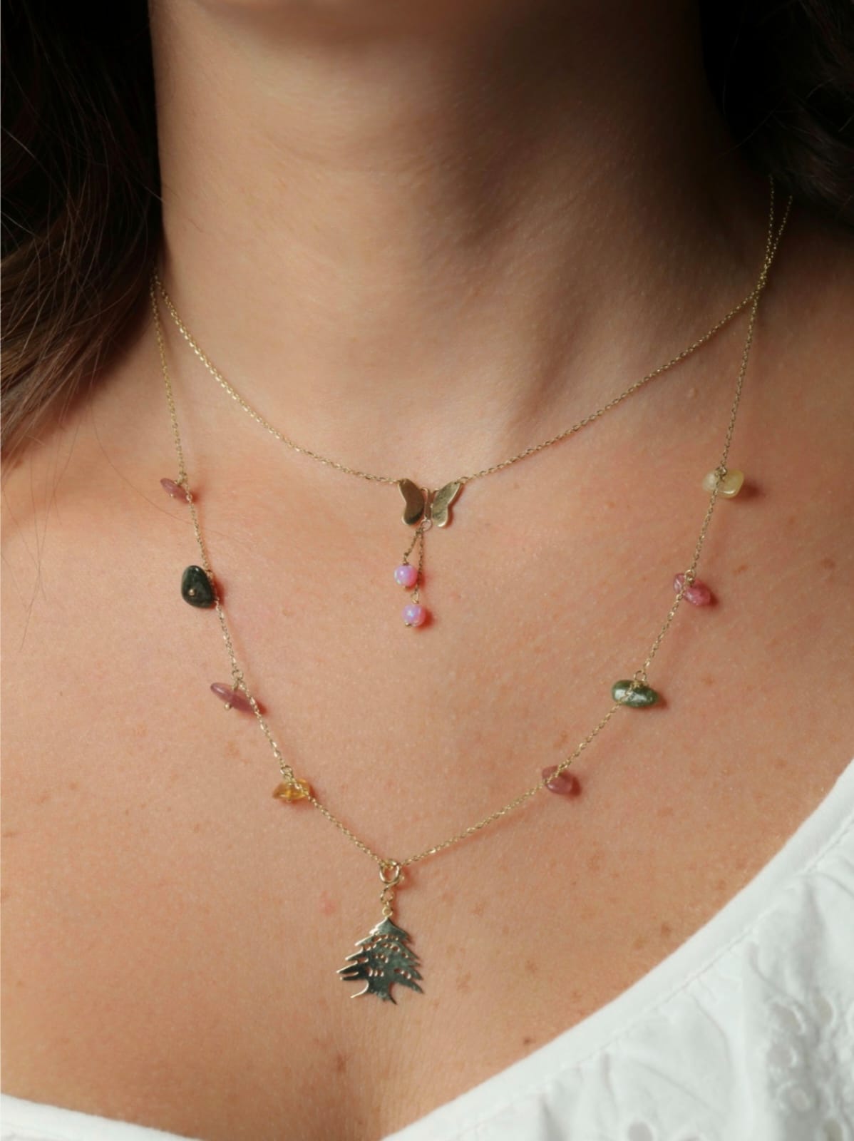 Cedar Tourmaline Necklace