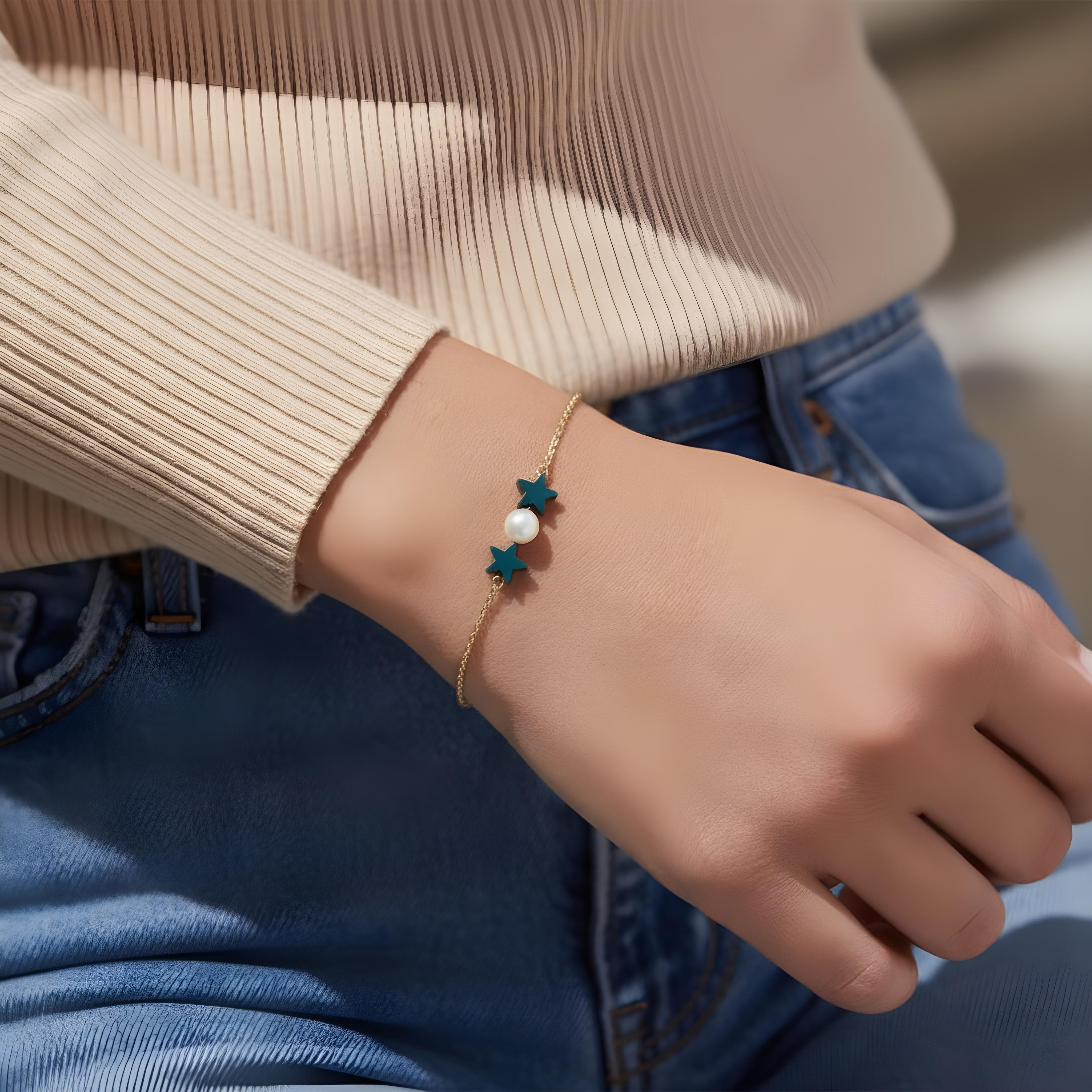 Celestial Cascade bracelet