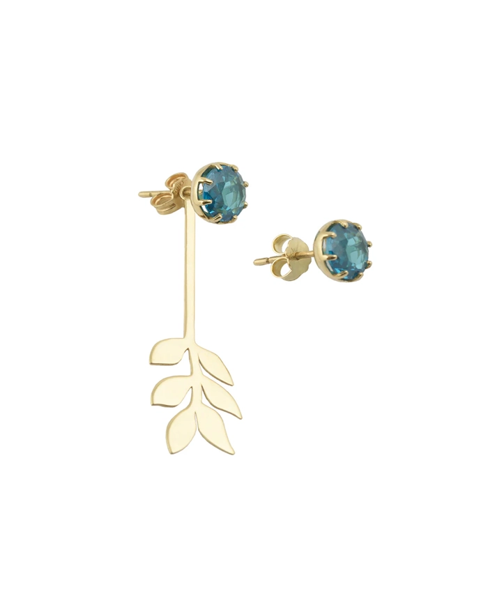 Cora Leaf Earrings