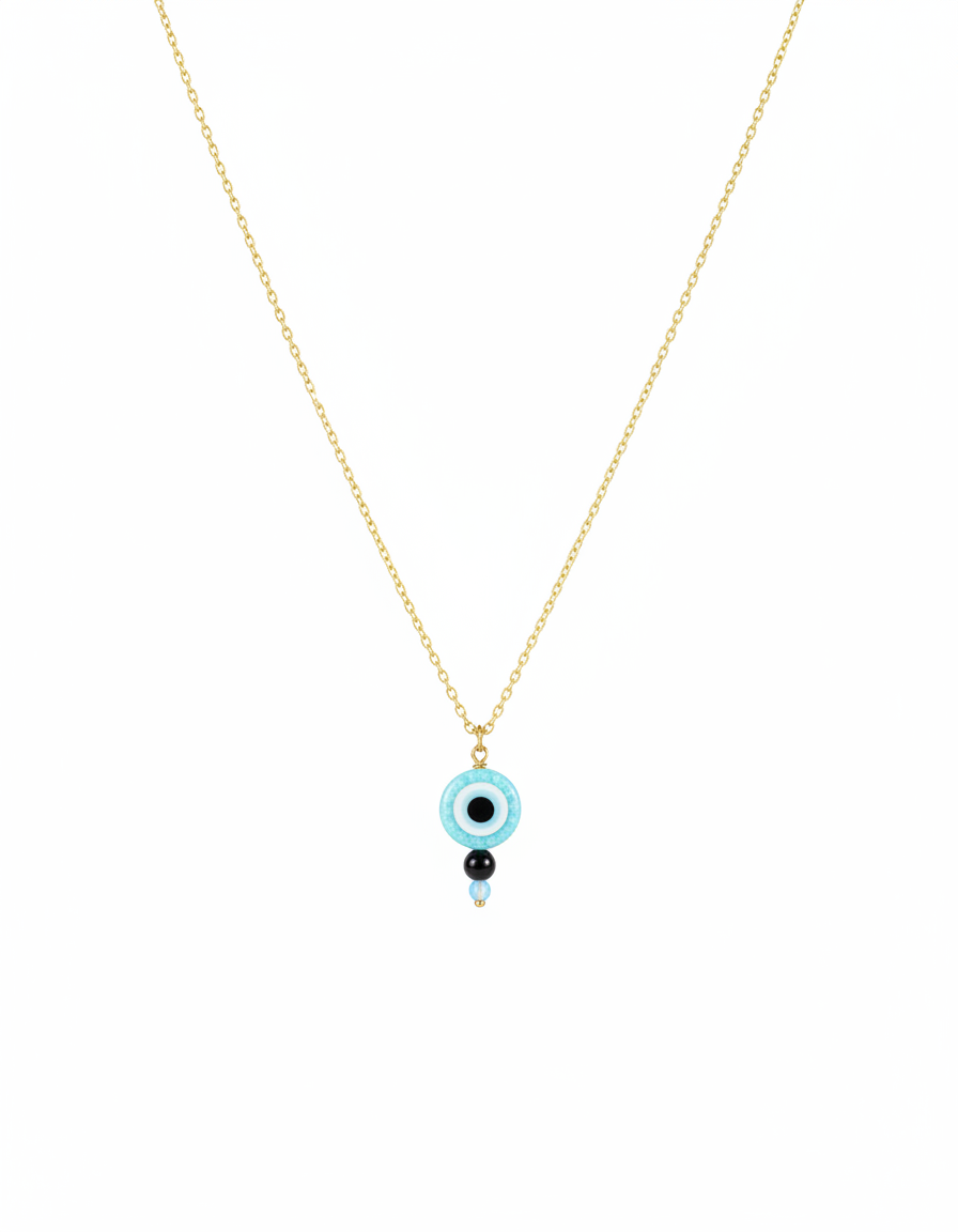 Evil Eye Drop Necklace