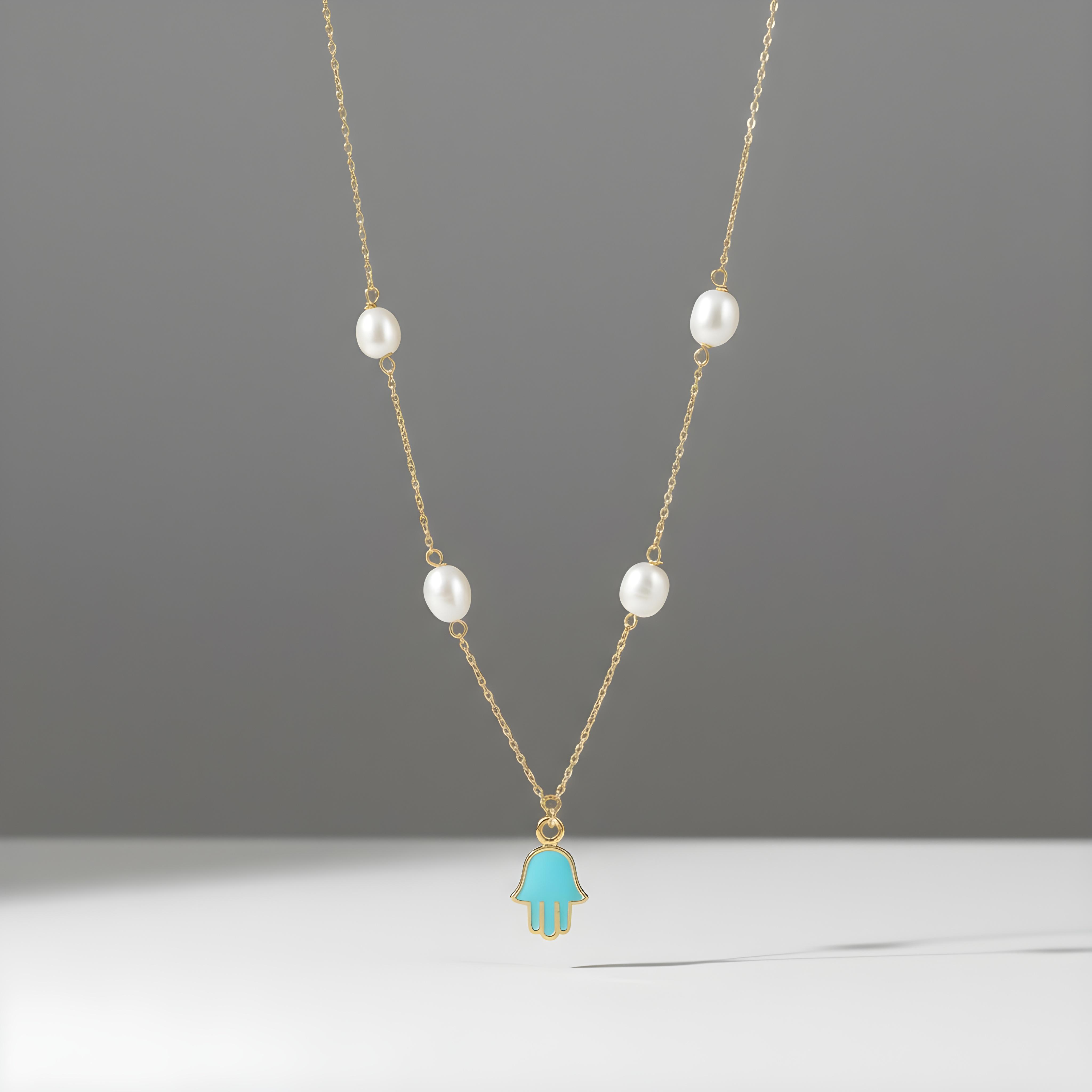 Happy Hamsa Necklace