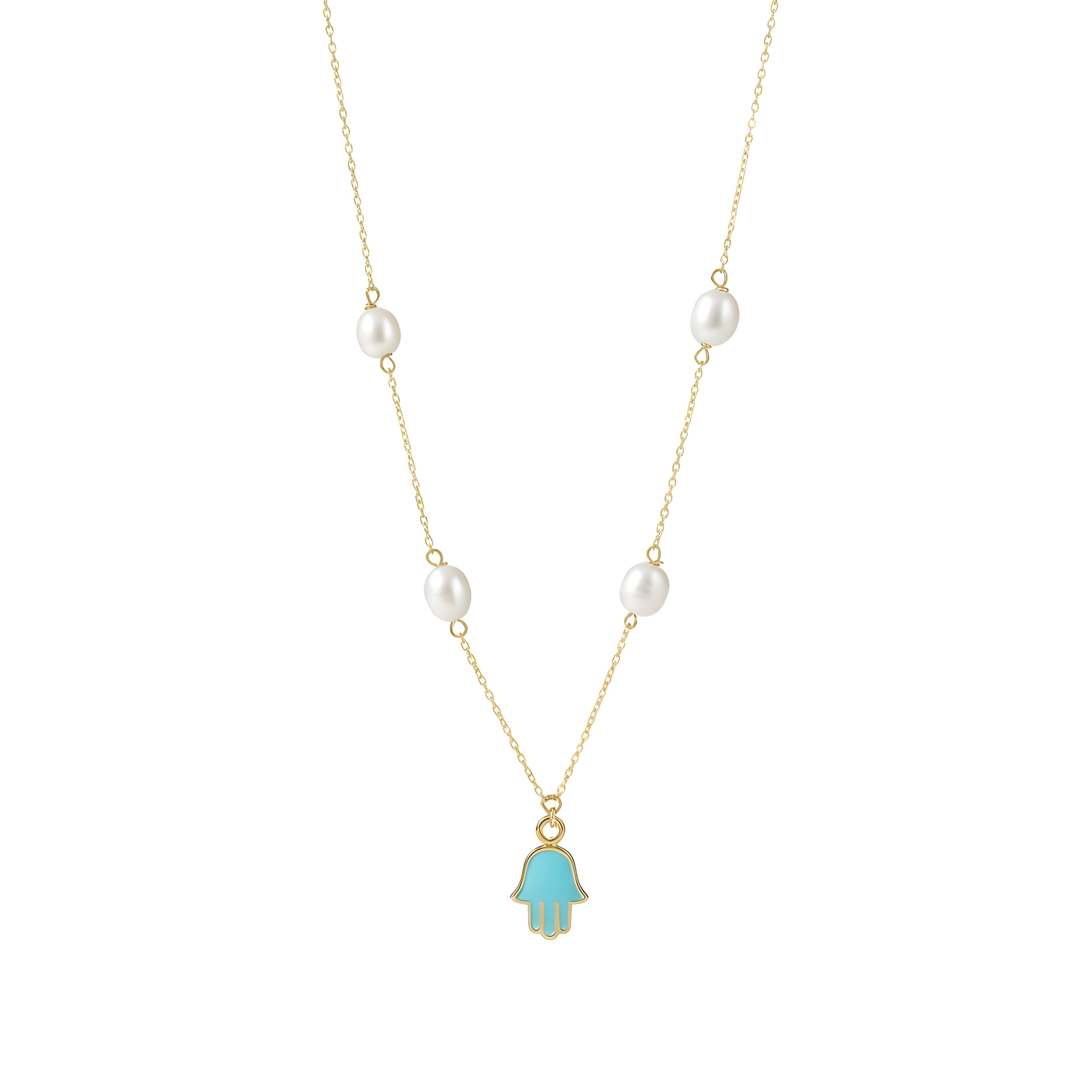 Happy Hamsa Necklace