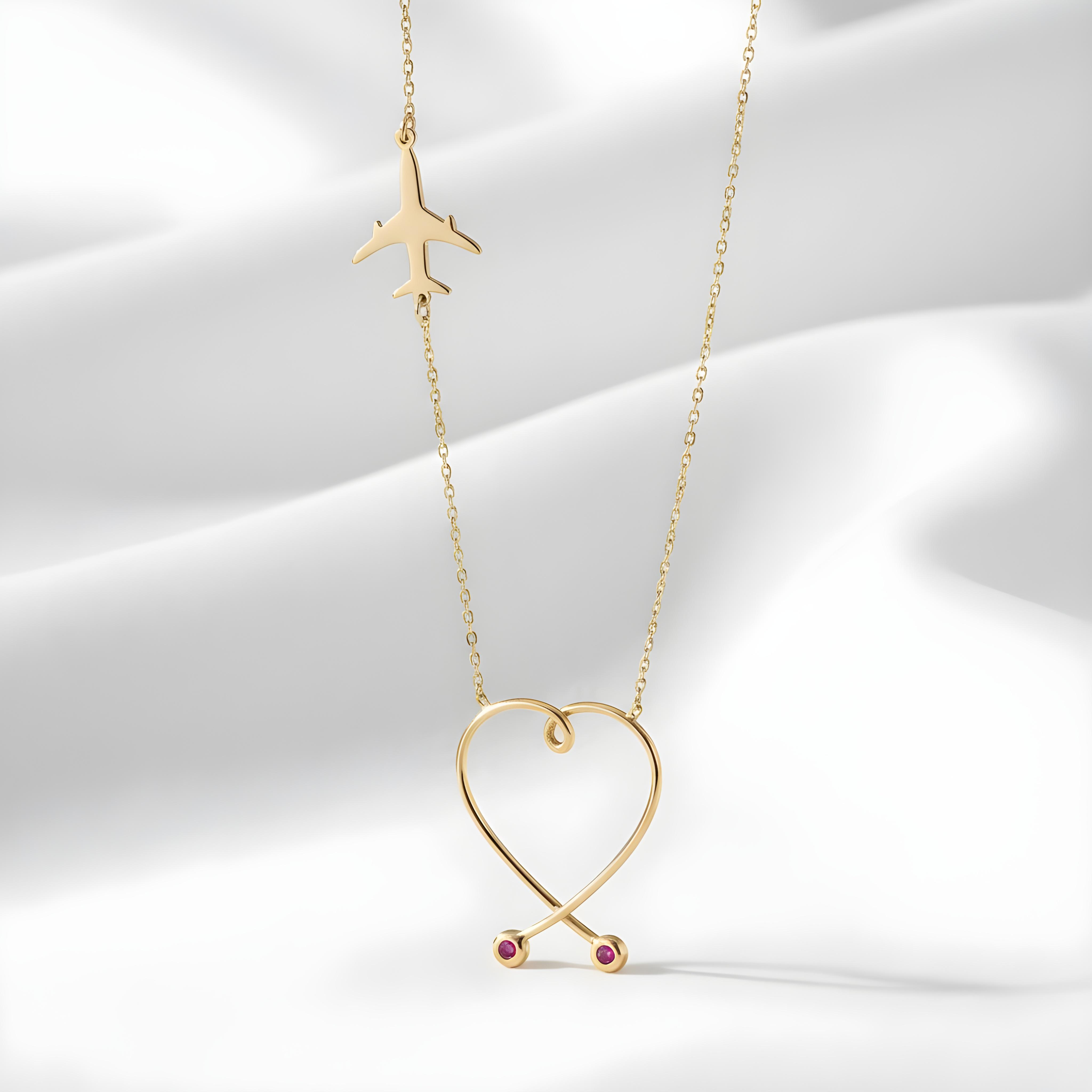 I Love To Travel Necklace