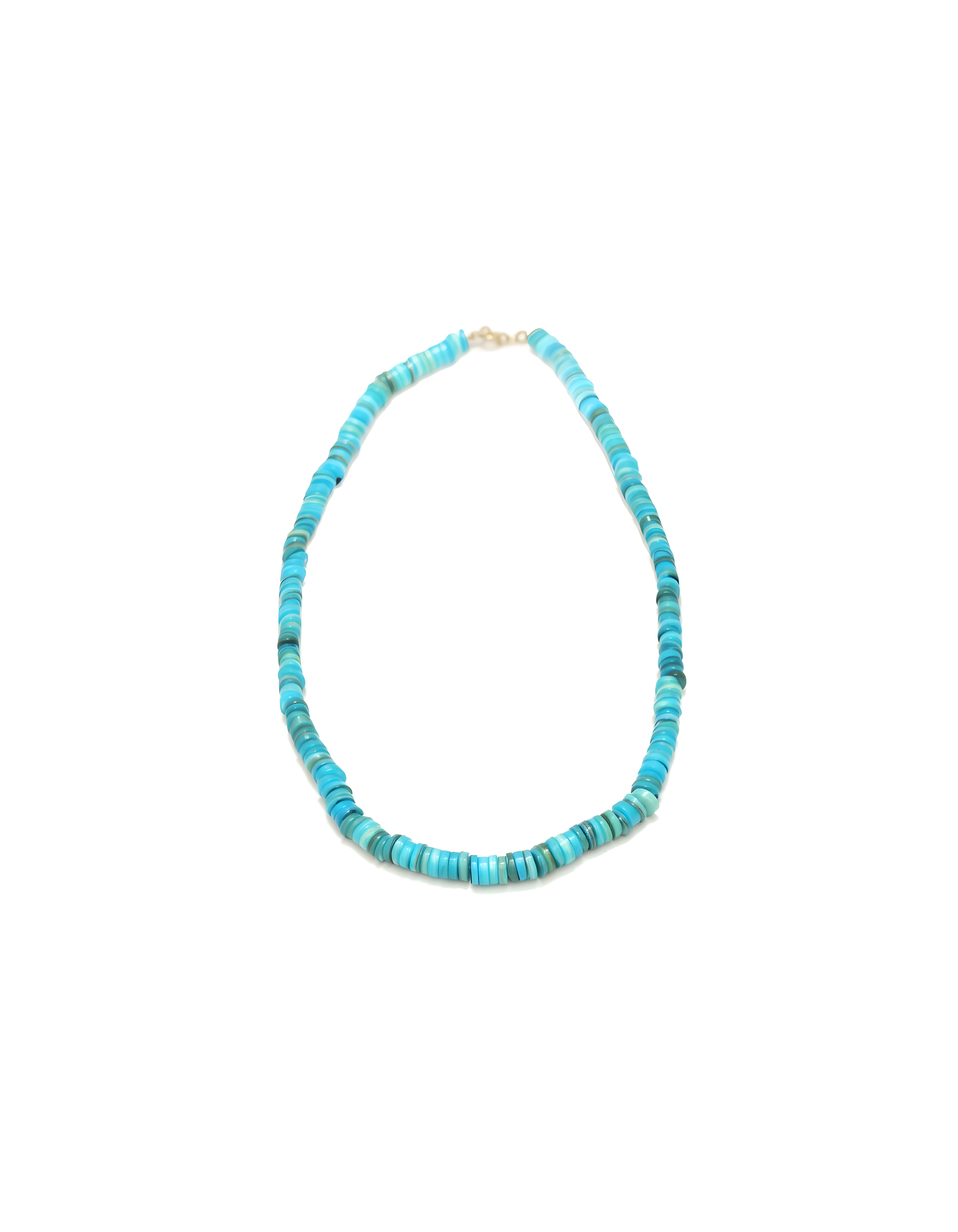 Rondelle Dark Blue Necklace
