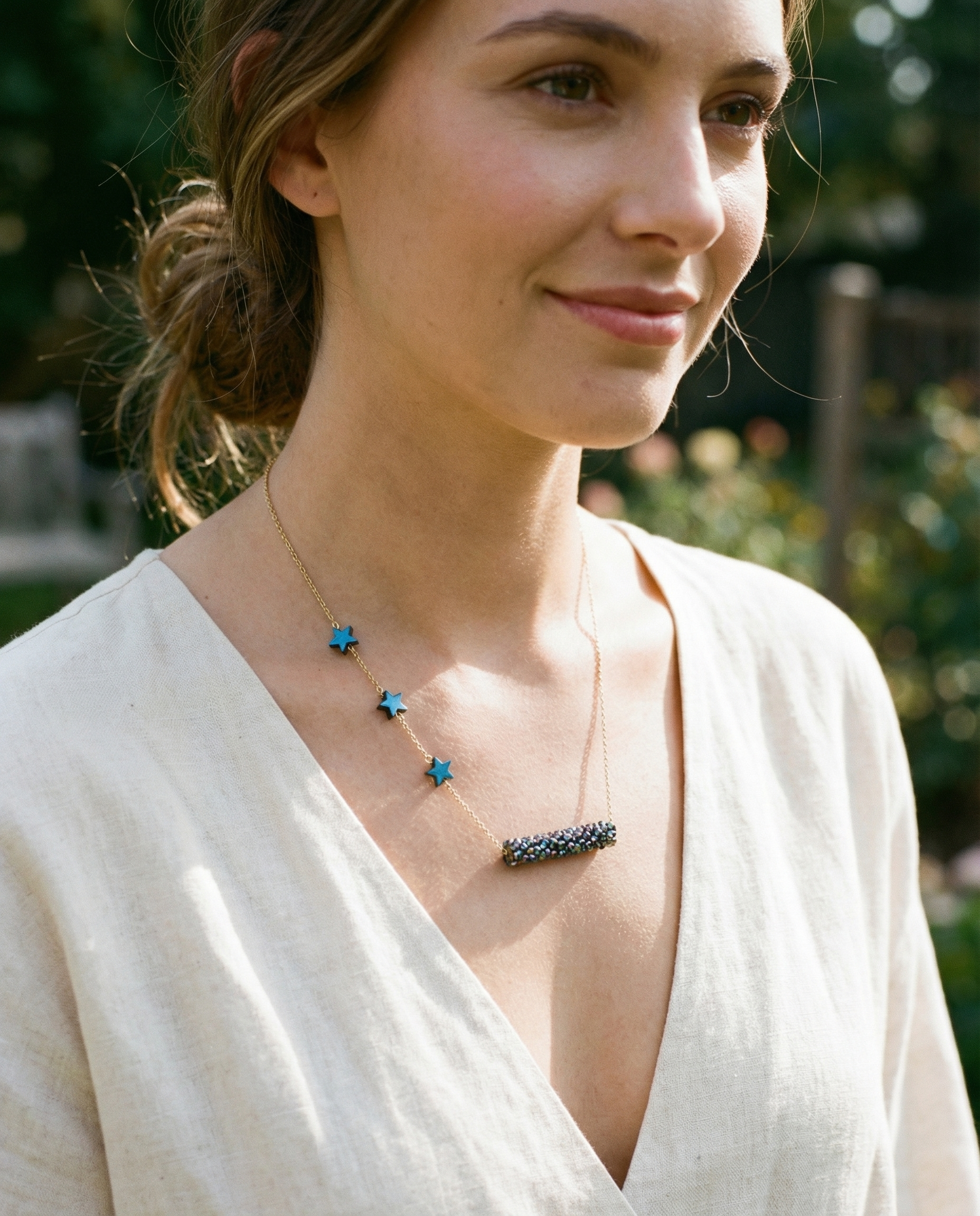 Starlight Bar Necklace