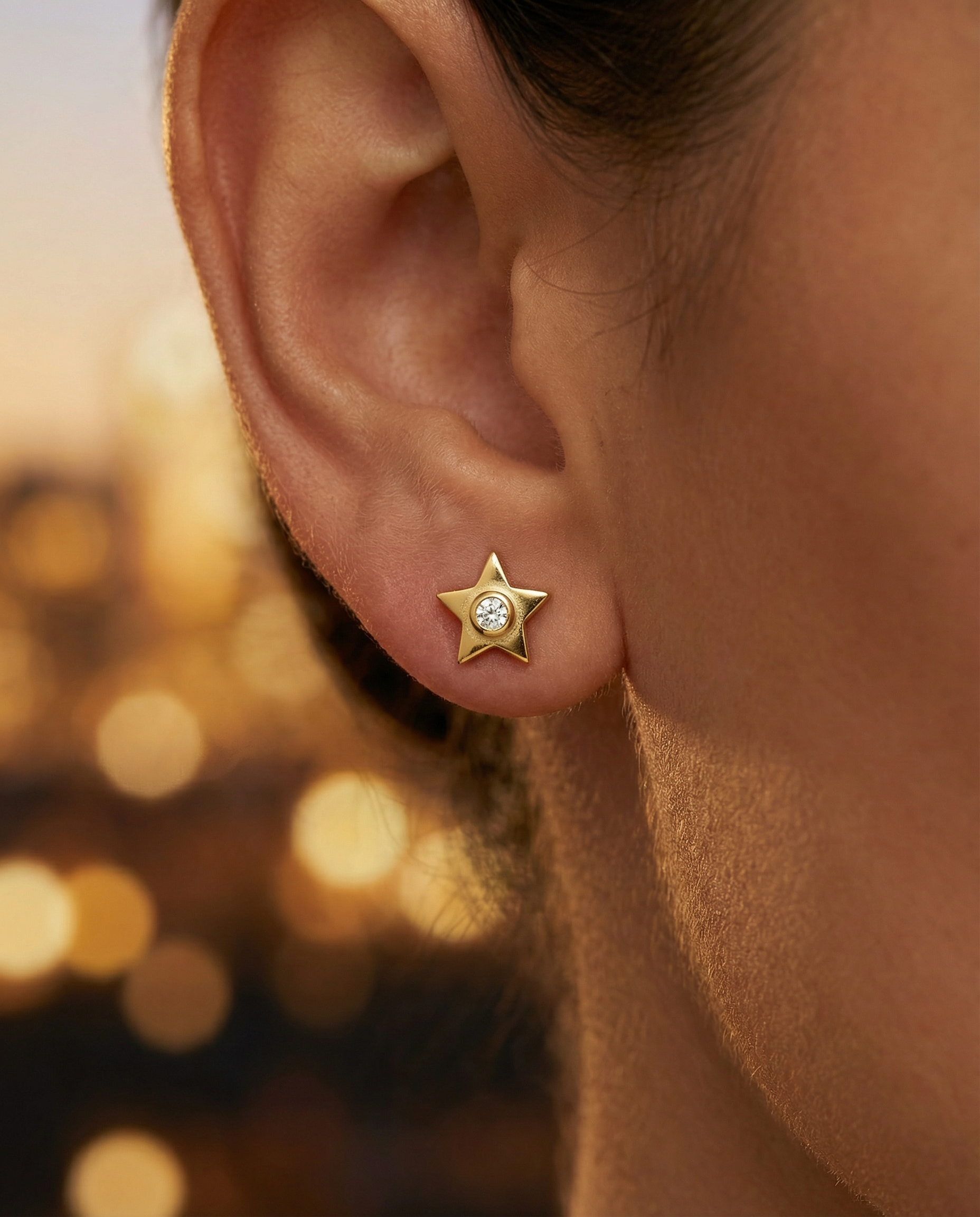 Twinkle Star Stud Earring