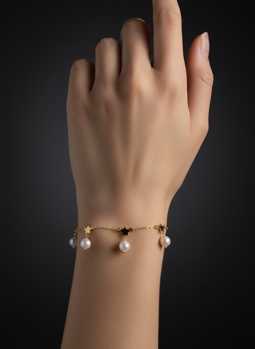 Dancing Pearly Bracelet