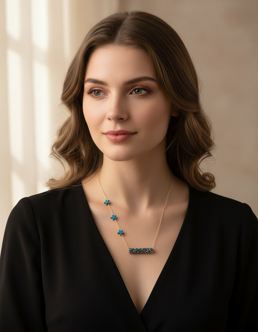 Starlight Bar Necklace