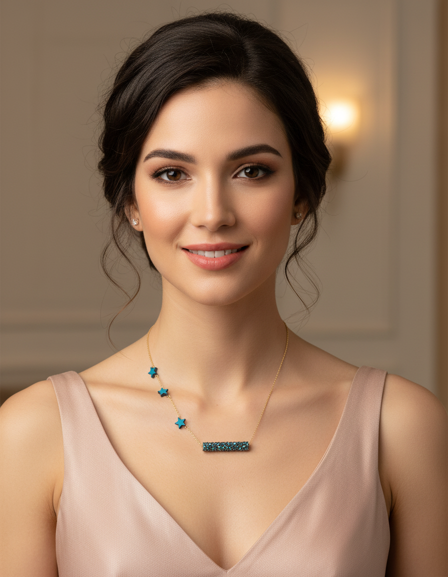 Starlight Bar Necklace