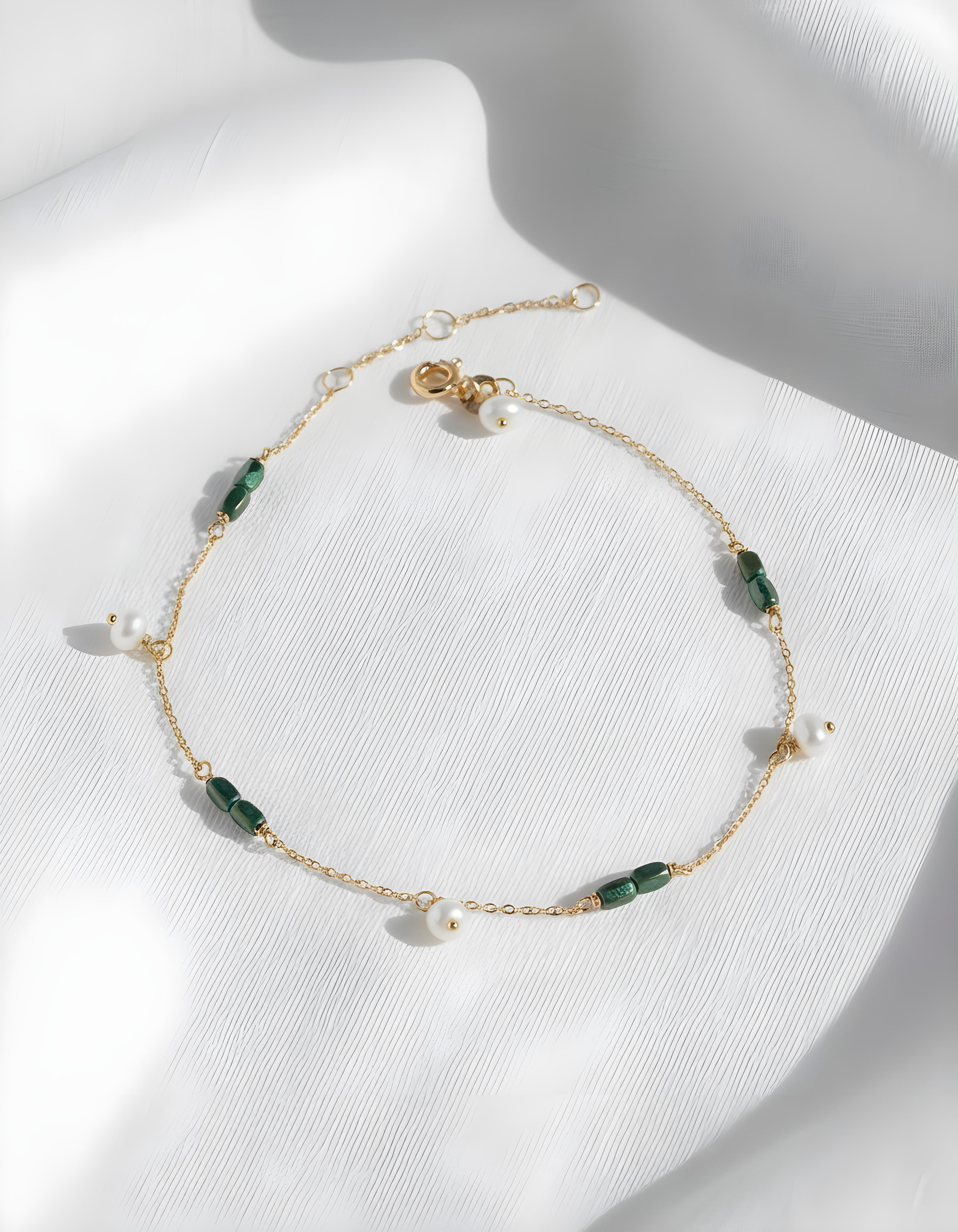 Green Hematite Bracelet