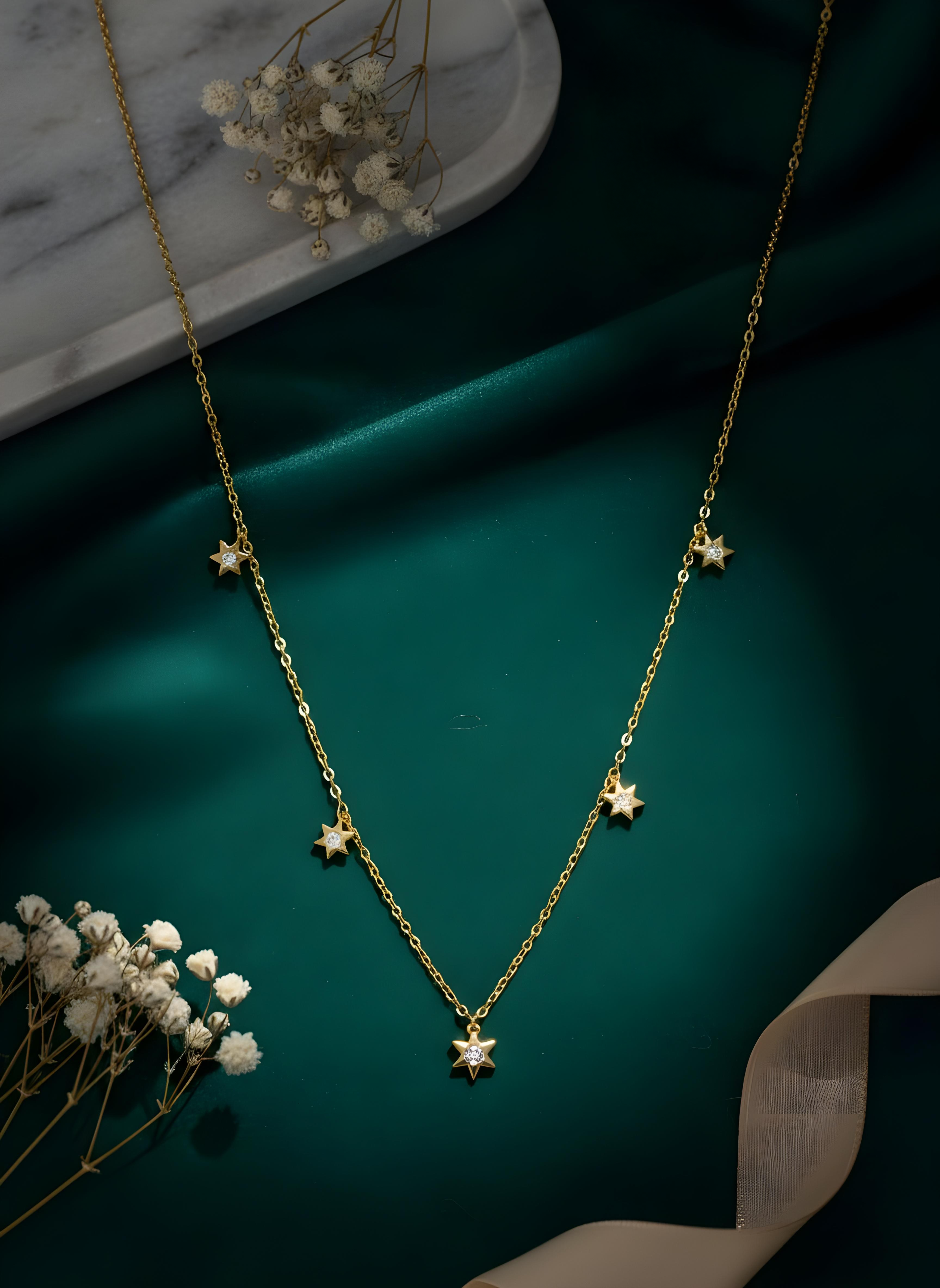 Twinkle Full Stars Necklace