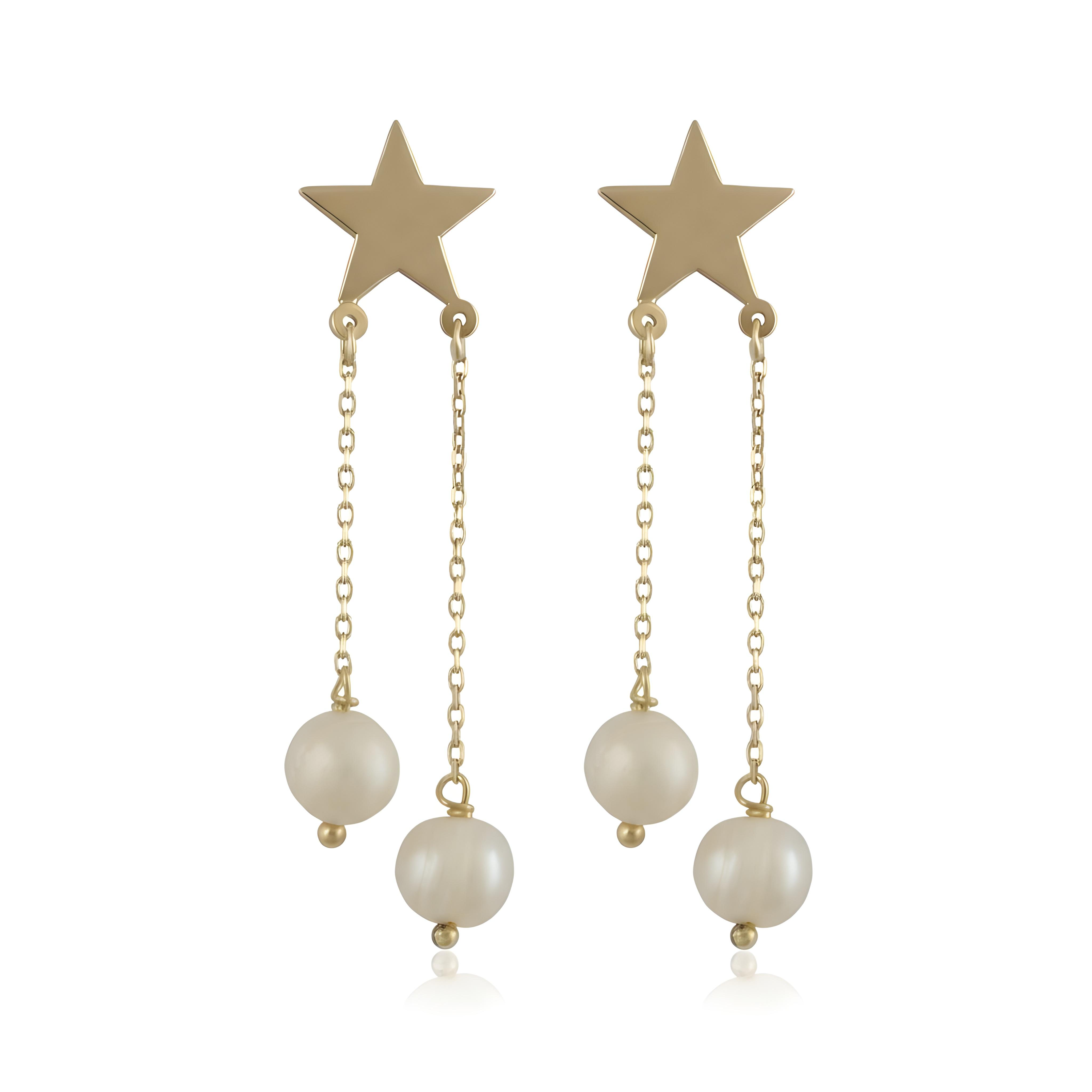 Dancing Pearly Earrings
