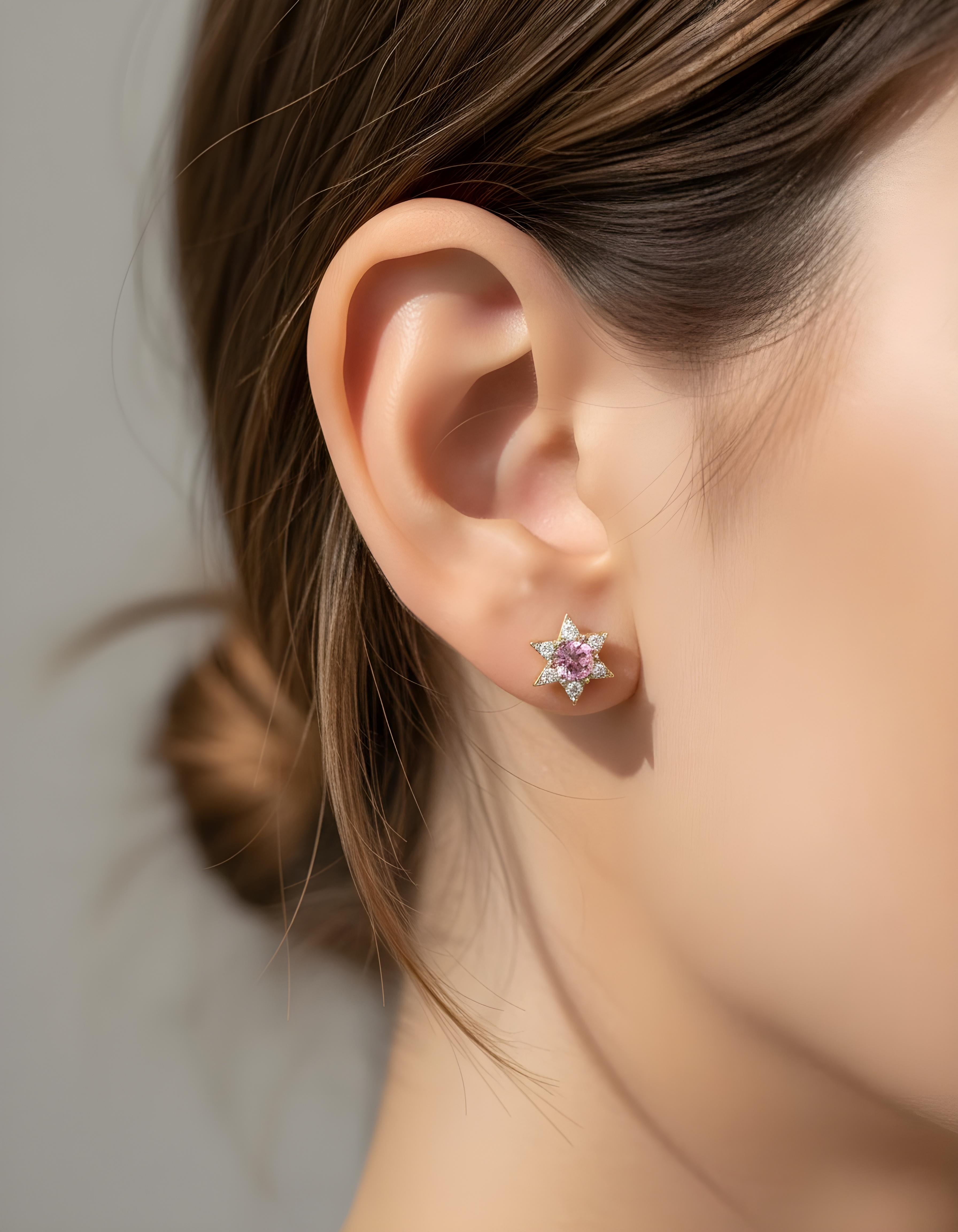 Glow Star Stud Earrings