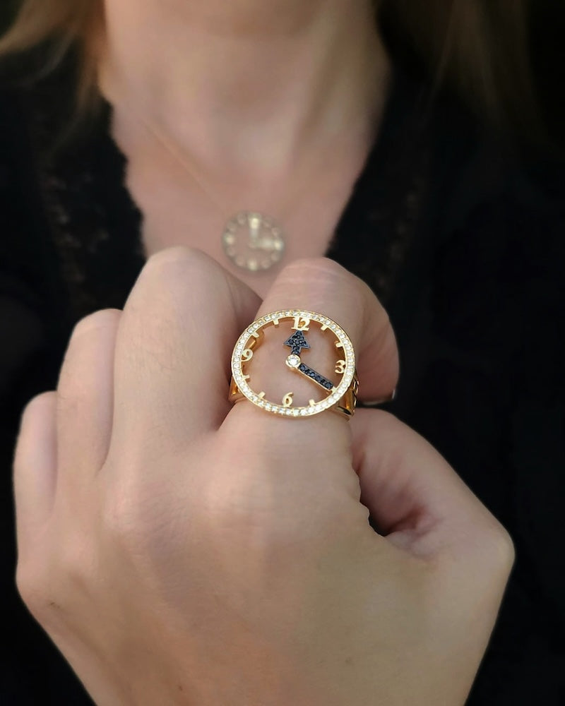 Diamonds Watch Ring