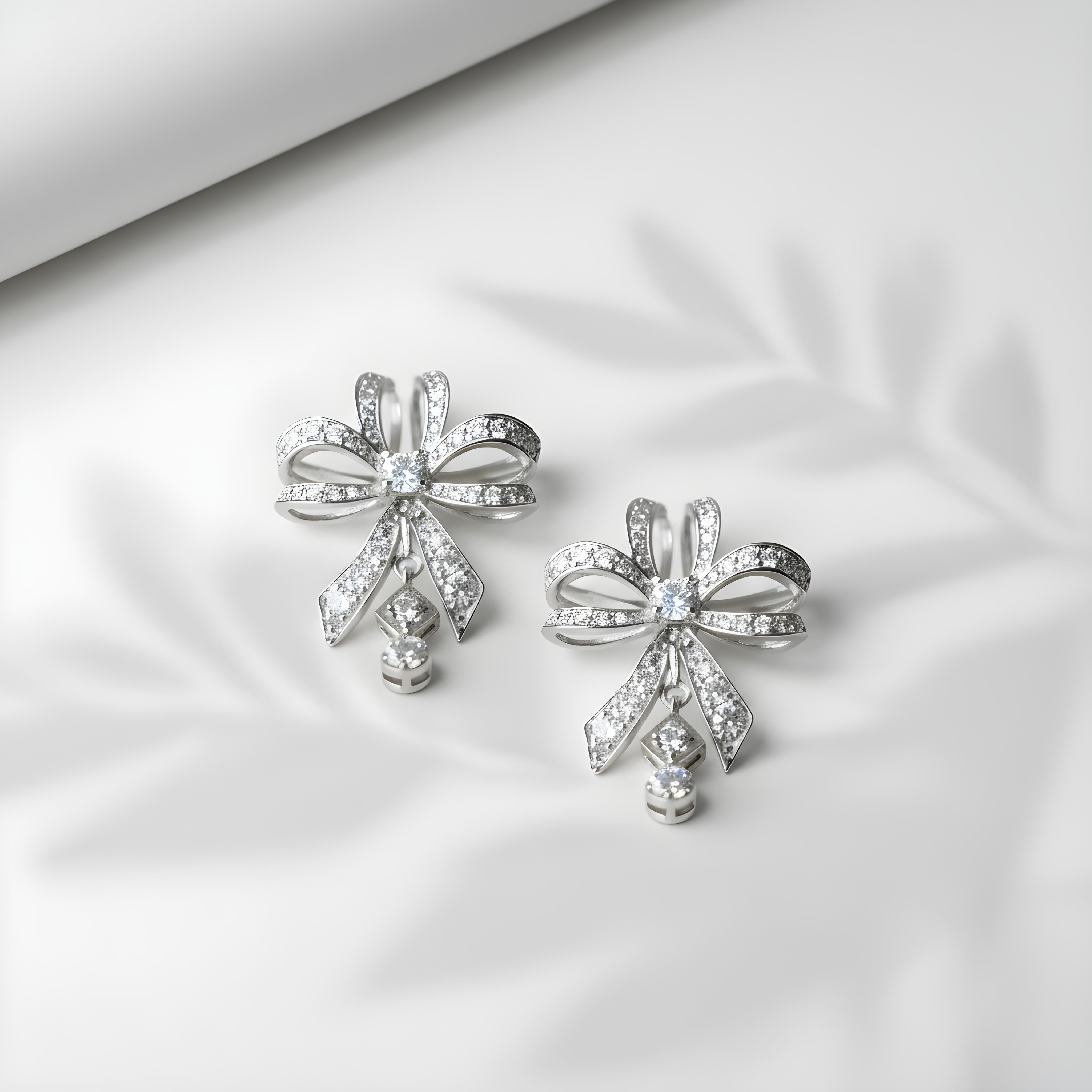 Elegance Ribbon Earrings