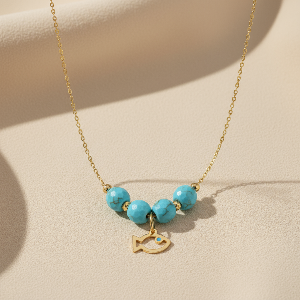 Joyful Fish Necklace