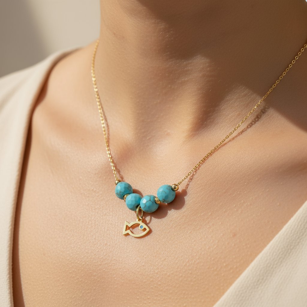 Joyful Fish Necklace