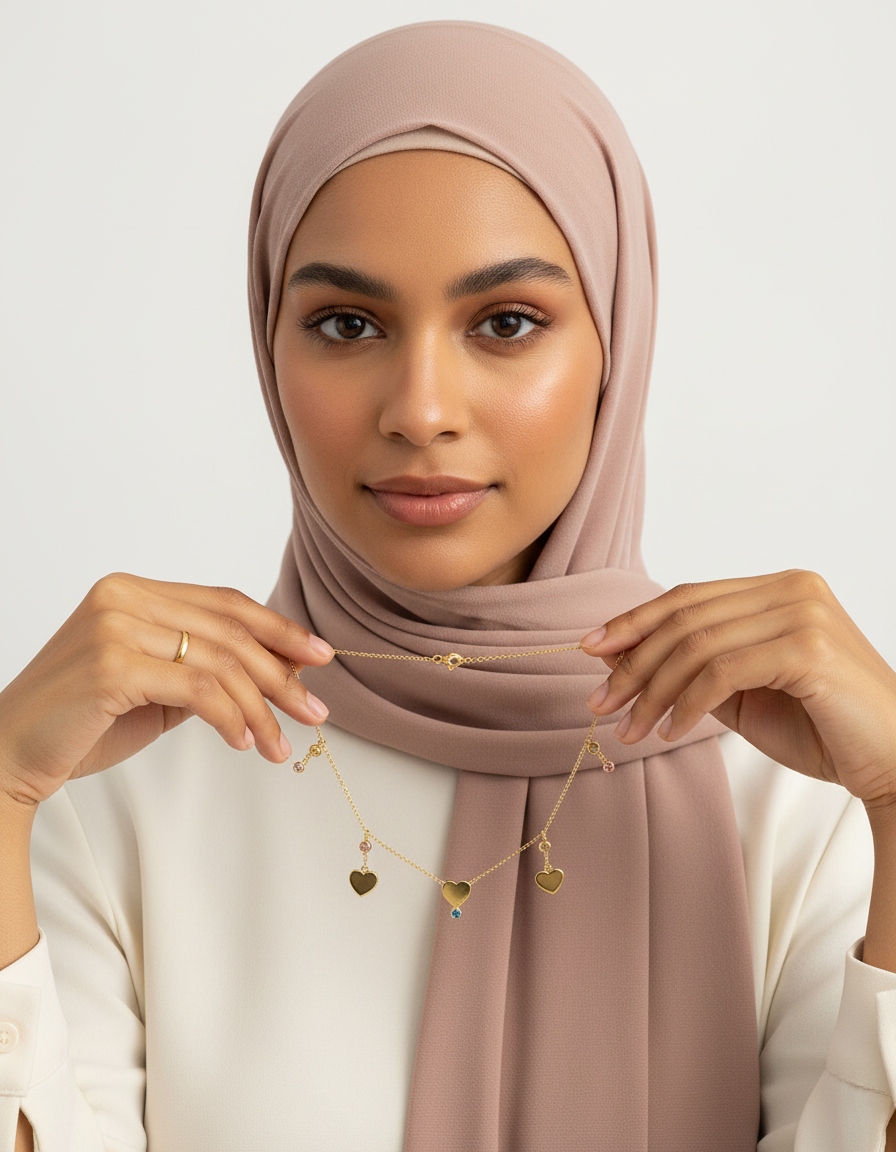 Dancing Hearts Choker