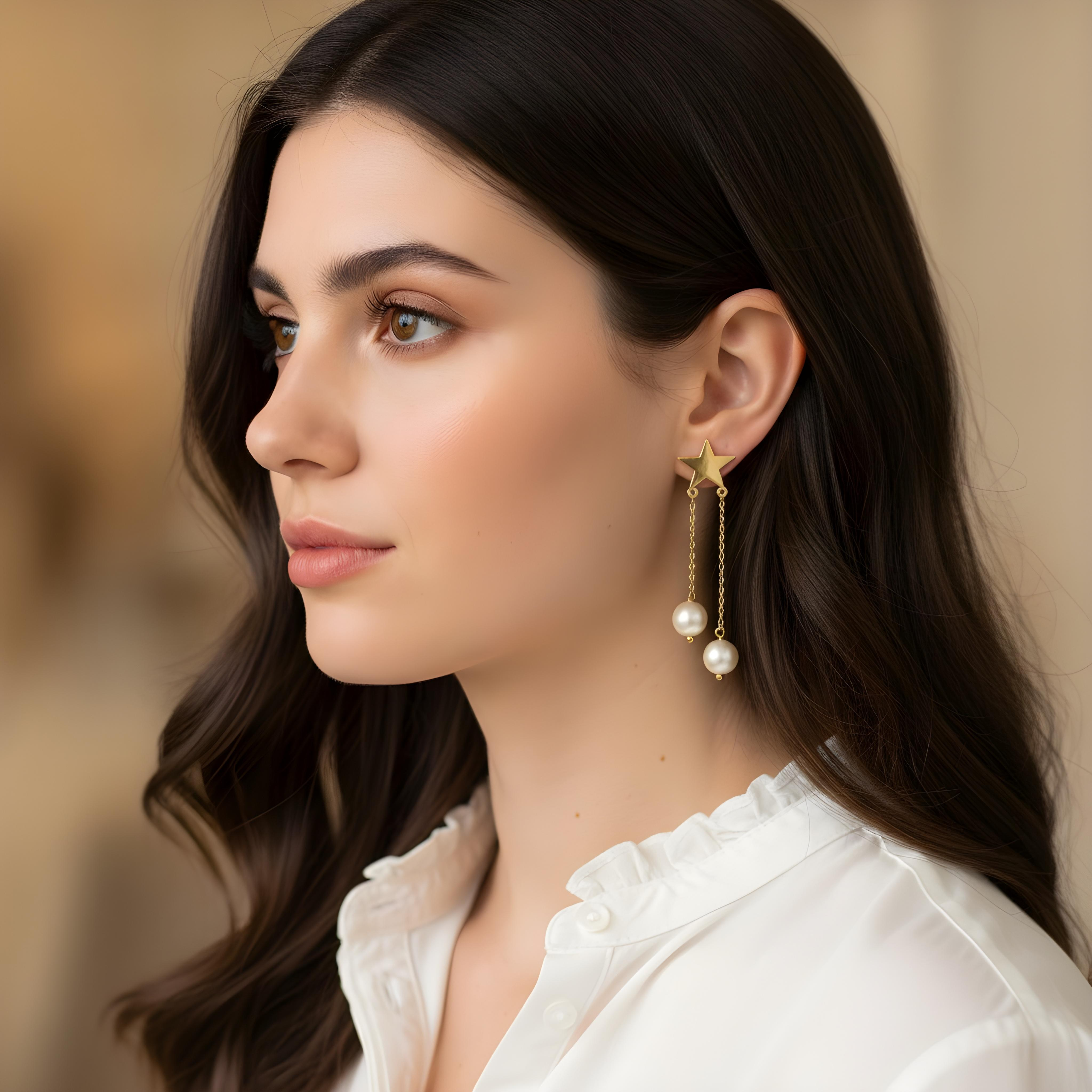 Dancing Pearly Earrings