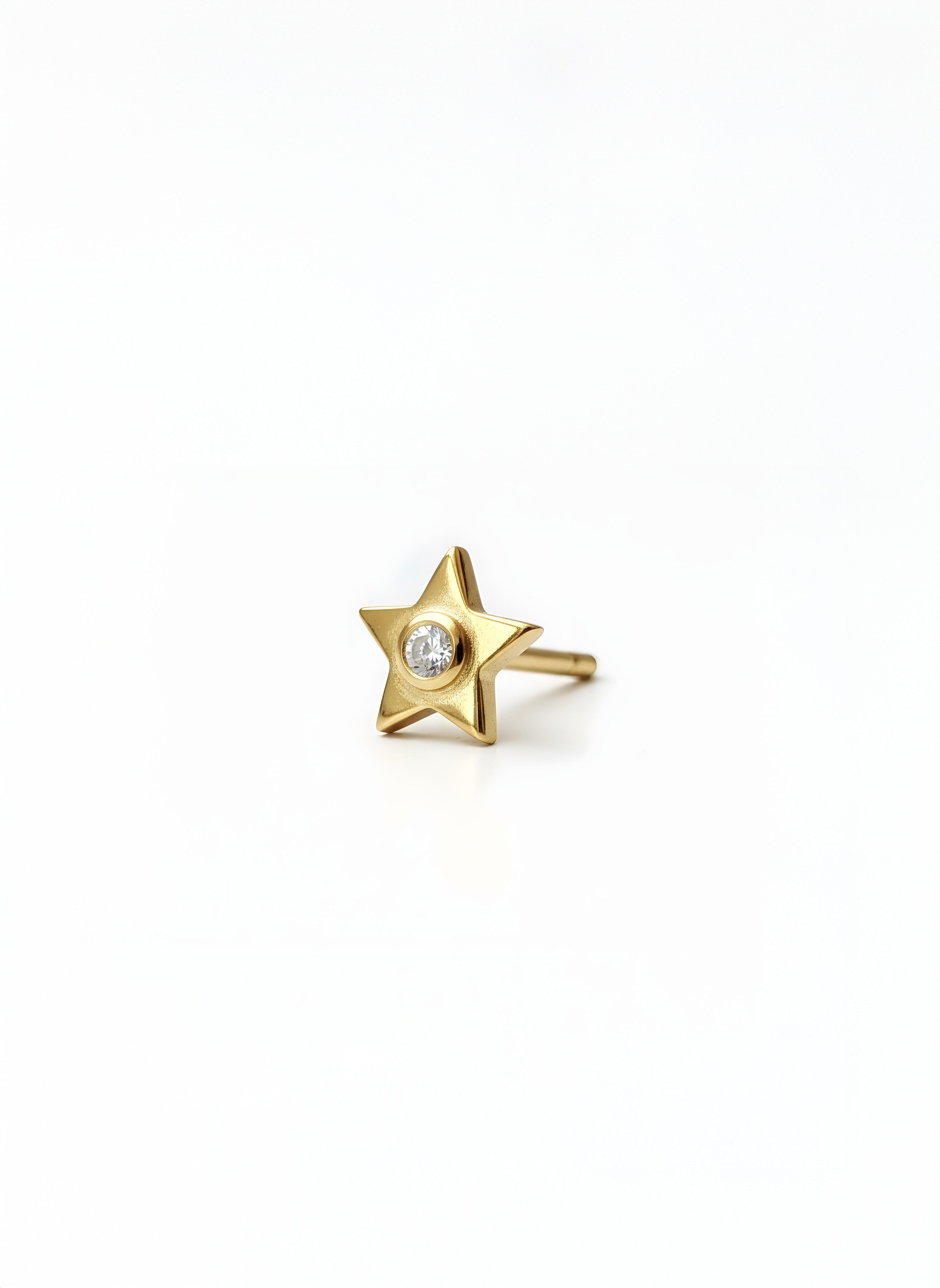 Twinkle Star Stud Earring