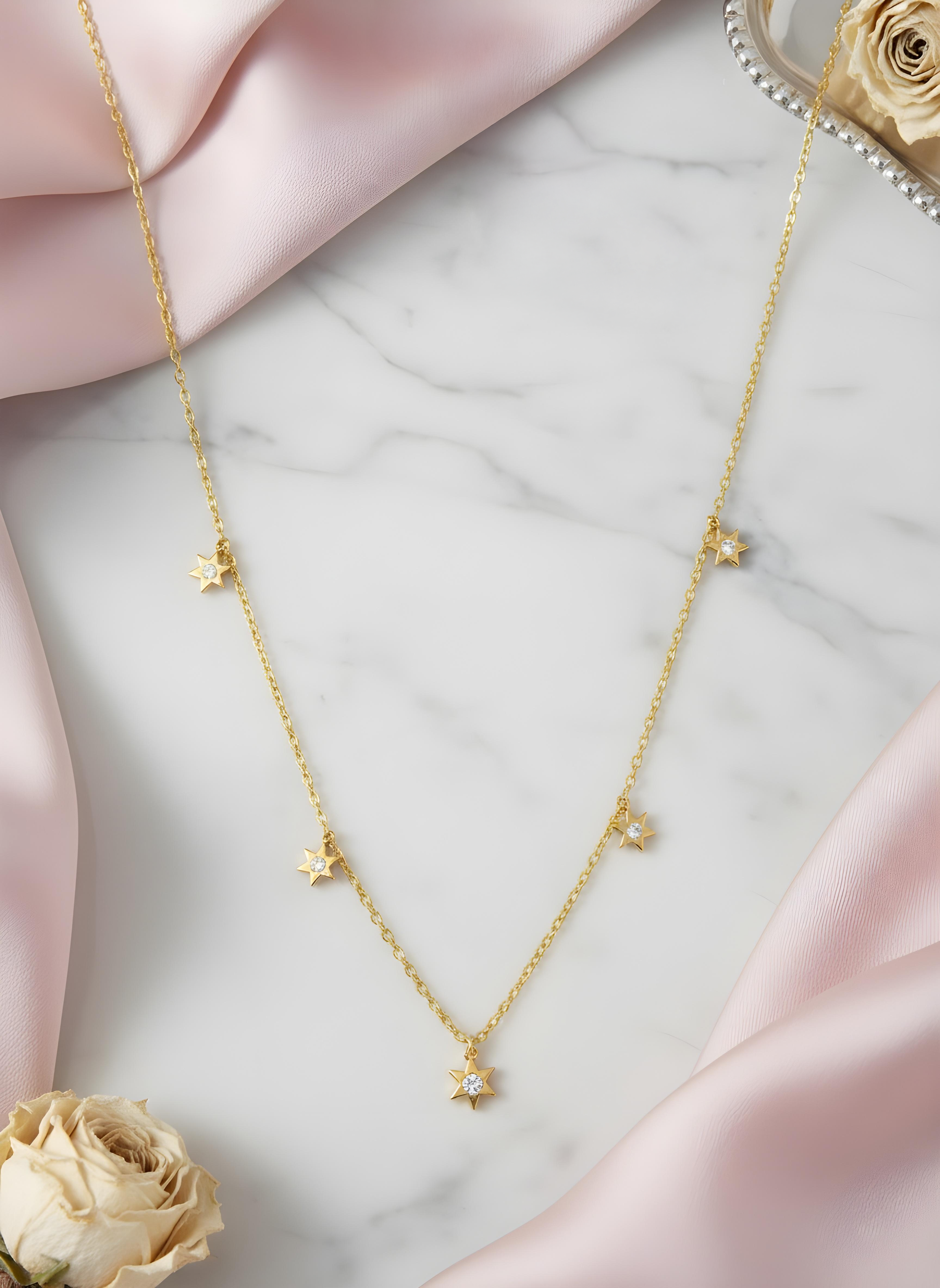Twinkle Full Stars Necklace