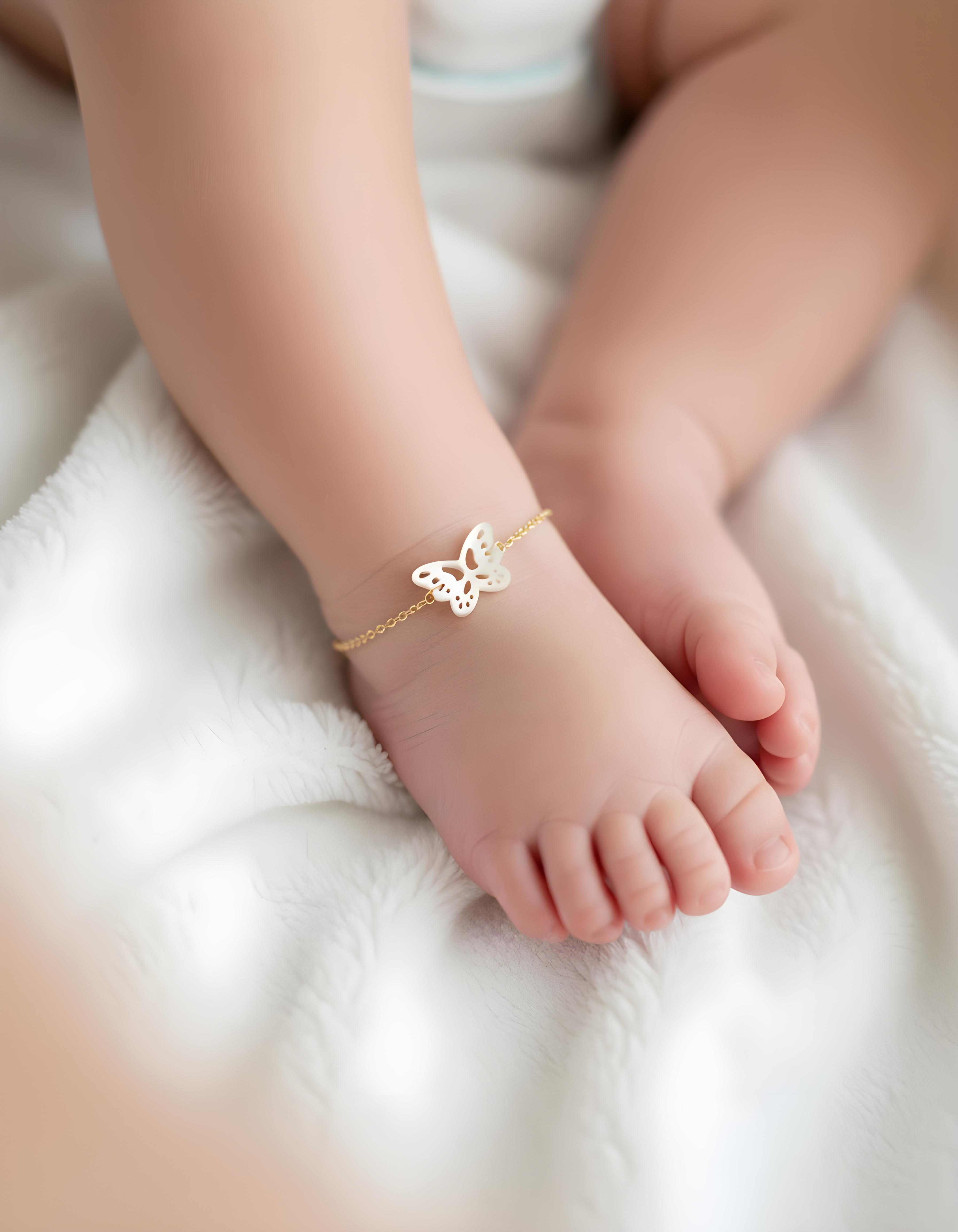 Angel Butterfly Anklet